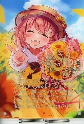 Honma Himawari signierte Acrylplatte Nijisanji Geburtstag 2021 28cm (2021)