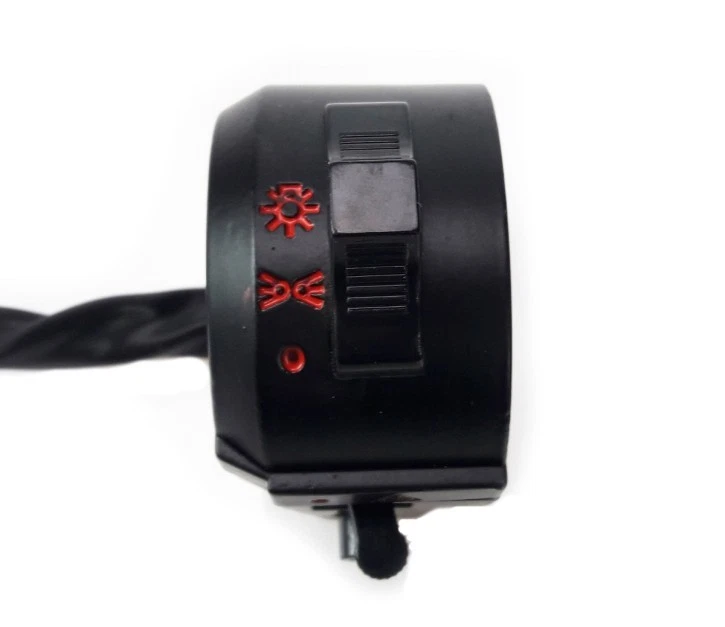 2x Lenker-Schalter Armaturen Handlebar Switches links und rechts Ø22mm Motorrad - Bild 4 von 4