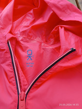 Okaidi Mädchen Regenjacke Rosa Gr. 140 mit K...