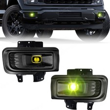 Pair Yellow Lens Led Yellow Fog Lights Kit For 2024-2025 Ford F150 Stx Xl Xlt Pair Yellow Lens Led Yellow Fog Lights Kit For 2024-2025 Ford F150 Stx Xl Xlt