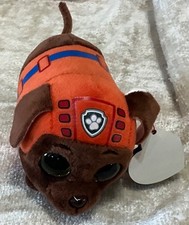 Ty Beanie Boos Teeny Tys 4" Paw Patrol ZUMA Stackable Plush Animal Toy MWMT