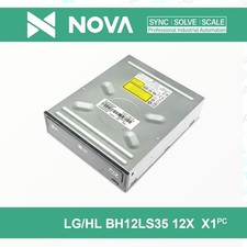 NEW LG/HL BH12LS35 12X SATA Blu-Ray burner DVD RW Internal Drive w/ 3D Player