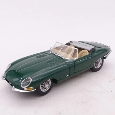 Franklin Mint 1:24 Jaguar E-Type Roadster (1961) dunkelgrün in Tüte o. EX8125 - Bild 1 von 2