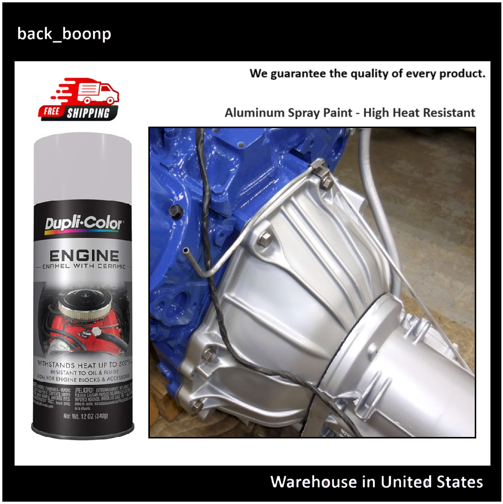 Aluminum Silver Engine Spray Paint Engine High Heat Resistant