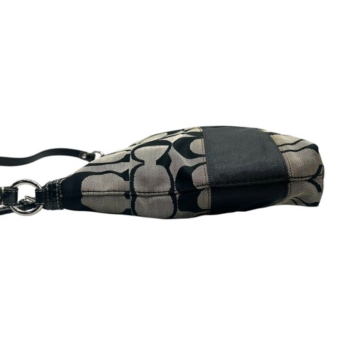 Authentische Coach F13674 Signature Canvas Leder 2WEGE Schultertasche Crossbody - Bild 8 von 20