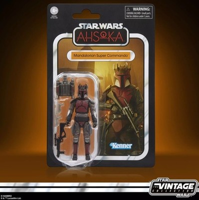 HASBRO STAR WARS Kenner Mandalorian Super Commando Action Figur G0908 Neu