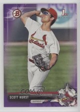 2017 Bowman Draft Purple 187/250 Scott Hurst #BD-126 s3g