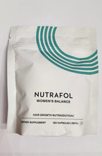 Nutrafol Women's Balance Hair Growth 120 Caps Refill Sealed, New, Exp 08/2026