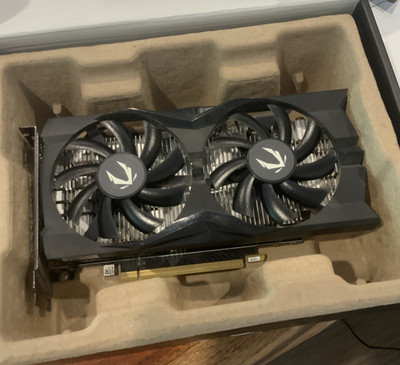 ZOTAC GeForce GTX 1660 6GB GDDR5 PCIe 3.0 x16 DirectX 12 Grafikkarte