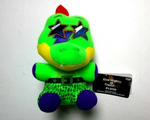 FNAF NEW MONTGOMERY GATOR PLUSH 8" SECURITY BREACH Funko Five Nights at Freddy's
