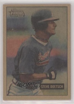 2005 Bowman Heritage Mahogany Steve Doetsch Steven Doetsch #278 0t2