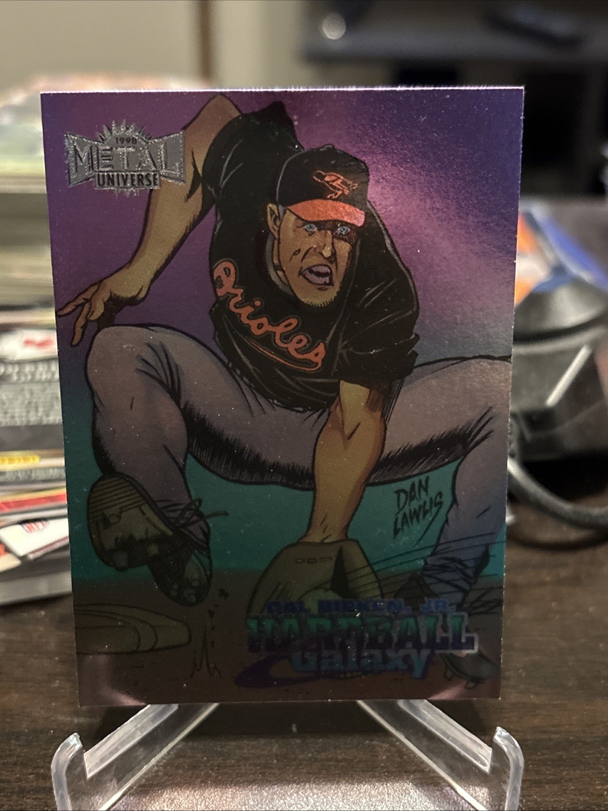 CAL RIPKEN JR 1998 Metal Universe Hardball Galaxy #213 Baltimore Orioles