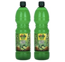 Tropical Sun 100% Pure Lime Juice 1L x2 Not From Concentrate Cooking Drinks