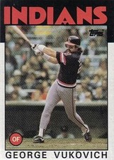 1986 Topps #483 George Vukovich