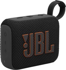 JBL GO 4 Tragbare Bluetooth Lautsprecher Box mit JBL Pro Sound Wasserfest BLACK