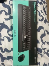 NEW SEALED Logitech Advanced Combo Wireless Keyboard and Mouse 920-008701