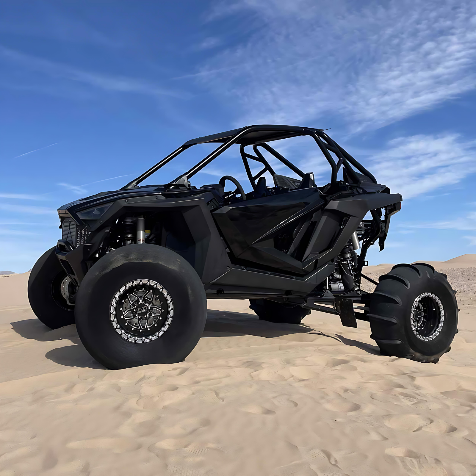 5x114.3 50 Caliber Racing 501 Beadlock Wheel 15x8 5/3 Polaris RZR Turbo ...