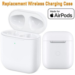 Estuche de Carga Inalámbrica Premium de Repuesto para Apple AirPods 1ra y 2da Gen