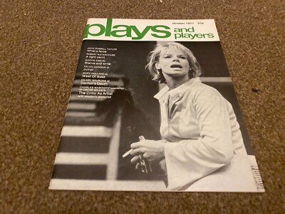 PLAYS AND PLAYERS MAGAZINE 1971 OCT JILL BENNETT BRIAN RIX IAN MCKELLEN