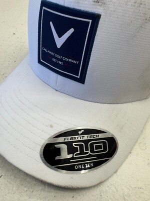 Casquette De Golf Callaway Diablo – Blanche – Tech Flex Fit – Taille Unique