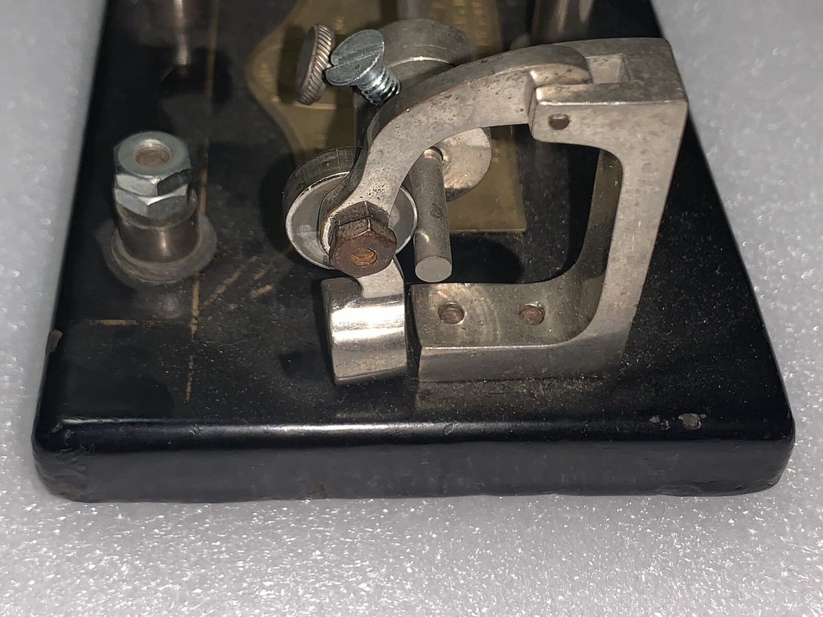 Vibroplex Bug Code Key Deluxe Amateur Radio Telegraph - Vintage Vibroplex Bug Code Key Deluxe Amateur Radio Telegraph - Vintage