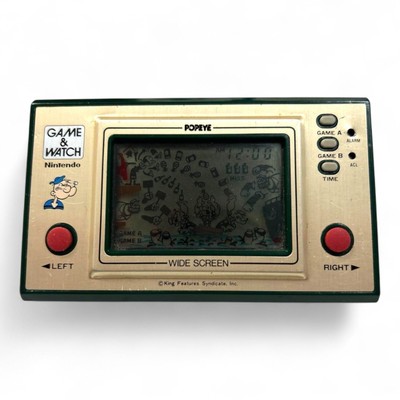 NINTENDO GAME AND & WATCH Popeye Wide Screen1981 Direct From Japan Rare