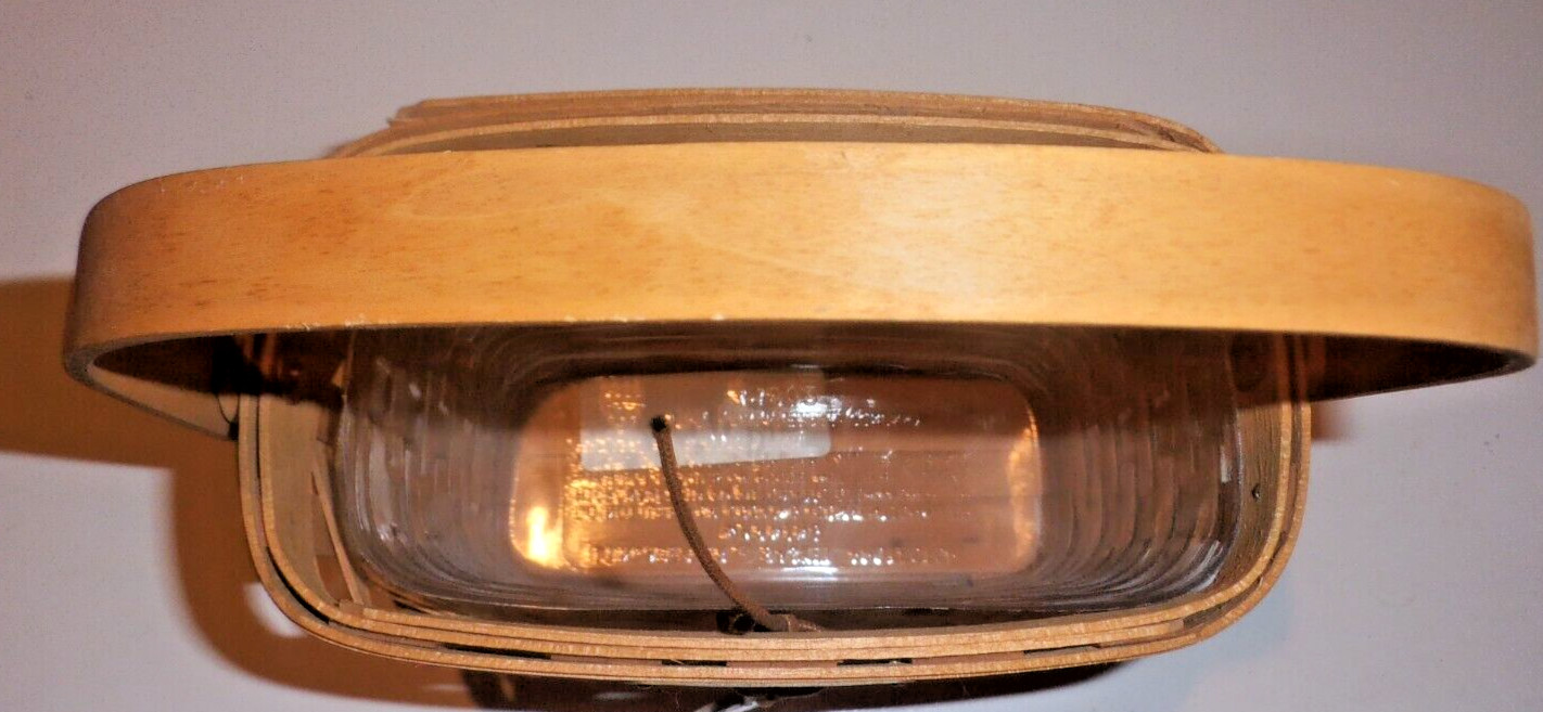 Longaberger 1997 Dresden Tour Basket II Protector Handle Rare Pewter Tie-On