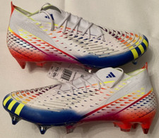 Mens 11.5 Adidas Predator Edge.1 SG Al Rihla Pack Soccer Cleats White GW1021 NEW