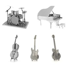 3D Metall Puzzle, Musikinstrumente, Konstrukt...