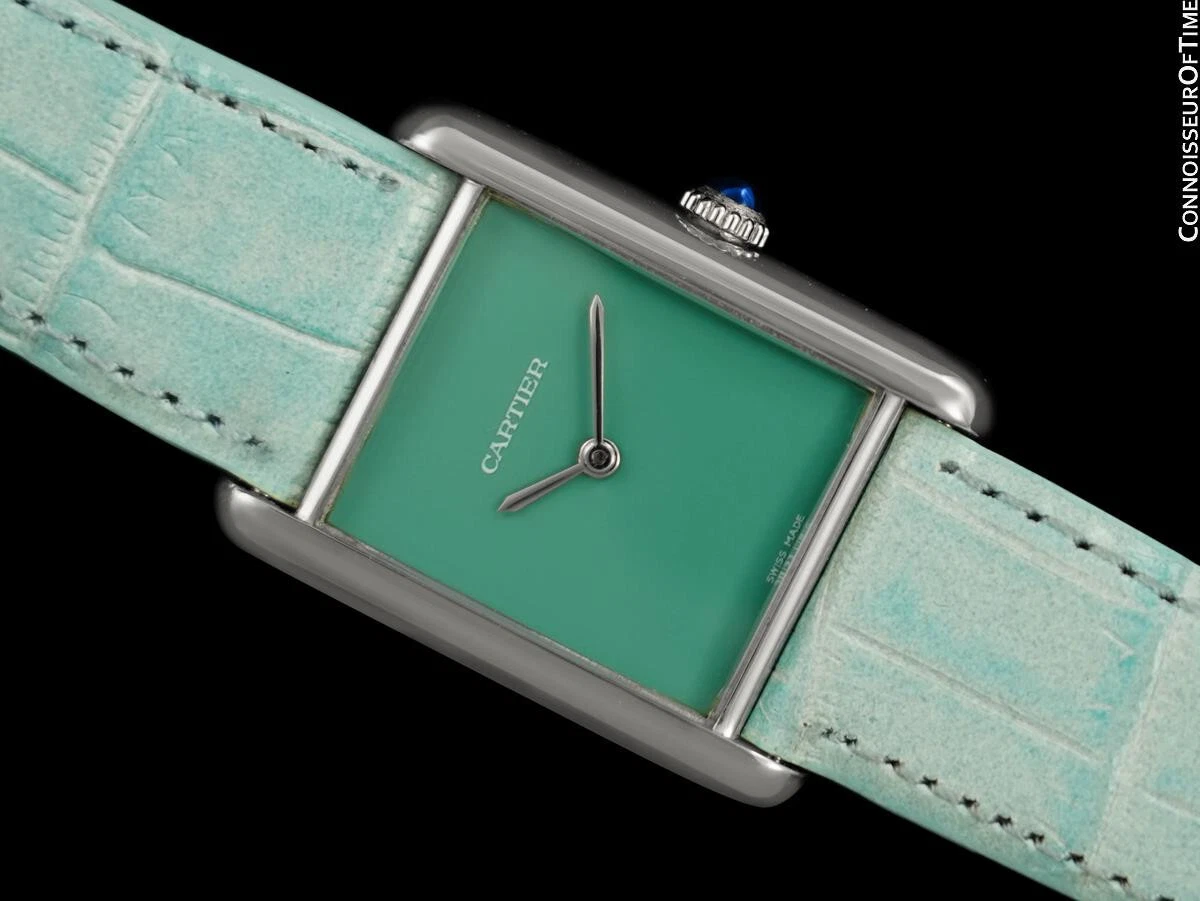 Cartier tank deals vermeil mens