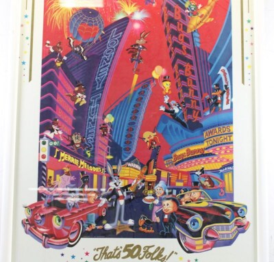 That's 50 Folks! ポスター　メラニー・テイラー・ケント　額縁付 Melanie Taylor Kent THAT'S 50 FOLKS! ( Litho / Poster, Looney