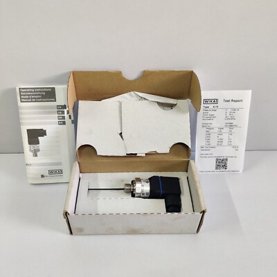 WIKA A-10 0-10bar Pressure Sensor Transmitter P#12815994