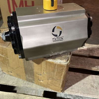 Radius AS-040 PNEUMATIC ACTUATOR SPRING RETURN 120PSI Type 040 **FREE SHIPPING**