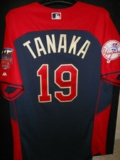 MASAHIRO TANAKA SIGNED 2014 ALL STAR JERSEY AUTHENTIC MAJESTIC-NY YANKEES- RARE!