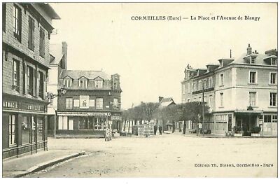 27. Cormeilles Nr. 16686. Der Platz Und Die Avenue De Blangy. Apotheke
