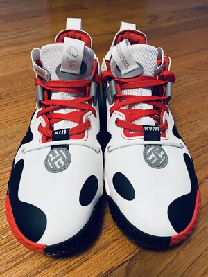 Adidas James Harden Signature series Volume 6
Red, Navy, White and Gray adidas-harden-vol-6-sixers-  main image 2
