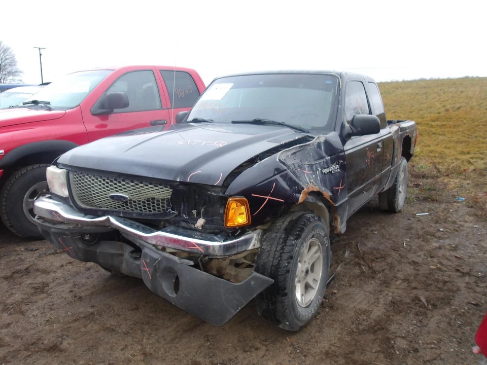 Used Front Right Door Window Regulator Front fits: 2001 Ford Ranger electric Fro Foto 2 de 4