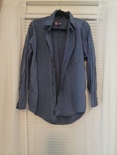 Chaps Ralph Lauren Men's Blue Dress Shirt Size L