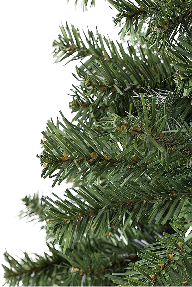 Perfect Holiday Christmas Tree 7 Feet PVC Classic Evergreen New with Defects - Image 4 of 4