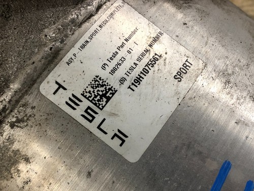 14-20 Tesla Model S P100D P85D Sport Performance Rear Motor 1428 OEM - Picture 9 of 9