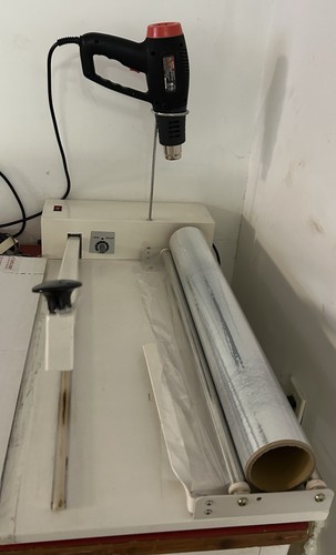 24โ L-Bar Shrink Wrap,Heat Sealing Machine with 1500W Heat Gun