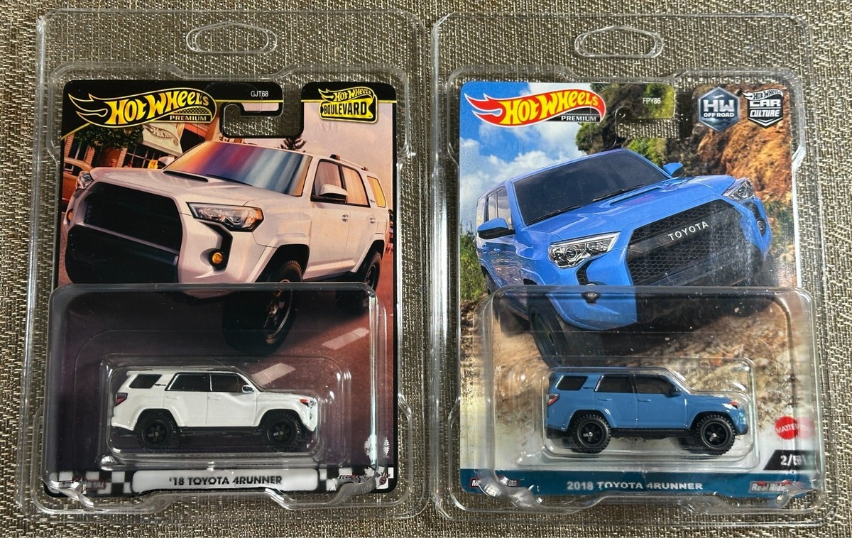 Hot Wheels Toyota 4Runner Lot Of 2 Boulevard White(Gold Label