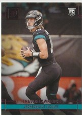 2021 Trevor Lawrence Panini Chronicles Rookie Card Pink #PA-1 Jaguars