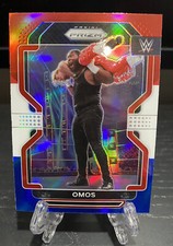 2022 PANINI PRIZM WWE RED WHITE BLUE PRIZM #170 OMOS