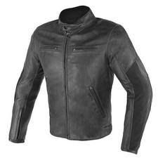 Giacca DAINESE RIGHE D1 GIACCA PELLE DAINESE NERO 46