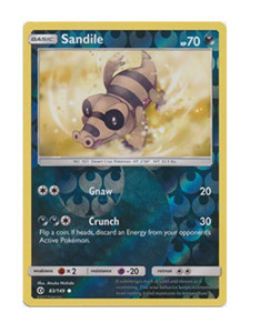 Sandile Pokemon Card | eBay