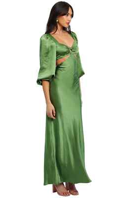 ISSY Perfect Stranger Dress Green Cocktail Party Size 10 AU RRP 230 WITH  DEFECTS | eBay Australia