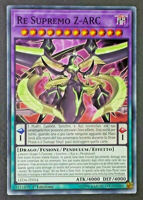 RE SUPREMO Z-ARC auf Italienisch LED6-IT054 Common YUGIOH