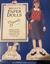 Molly's PAPER DOLLS Sealed NEW Pleasant Company American Girl Doll Pastimes 1944