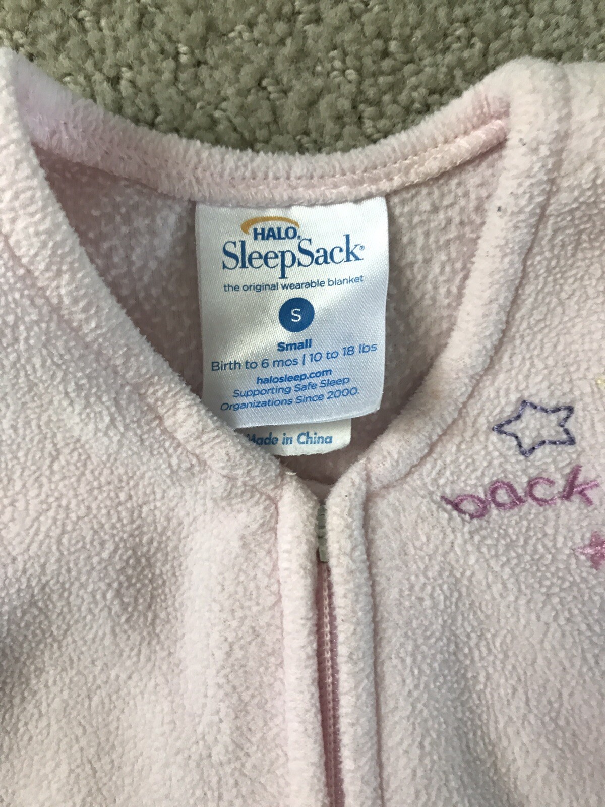 sleep sack 6 months